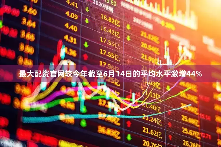 最大配资官网较今年截至6月14日的平均水平激增44%