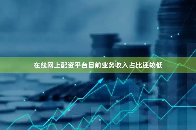 在线网上配资平台目前业务收入占比还较低